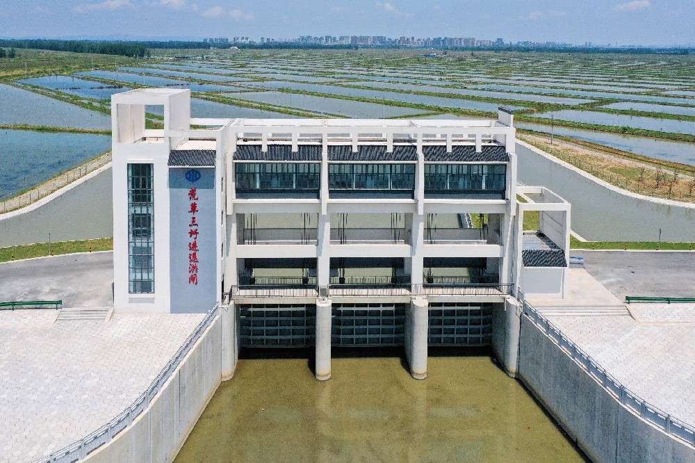 滁河防洪治理工程-荒草圩闸