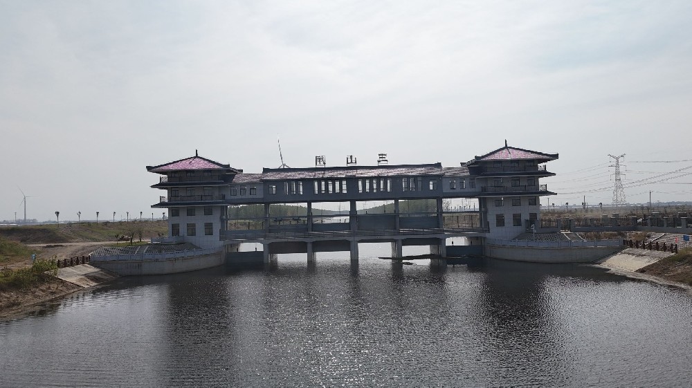 灵璧县2022年乡村振兴项目（何山水库）——三山闸