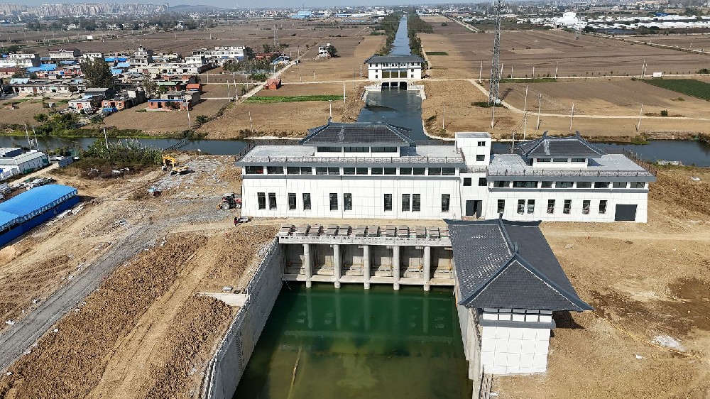 灵璧县2022年乡村振兴项目（何山水库）——闫汴站