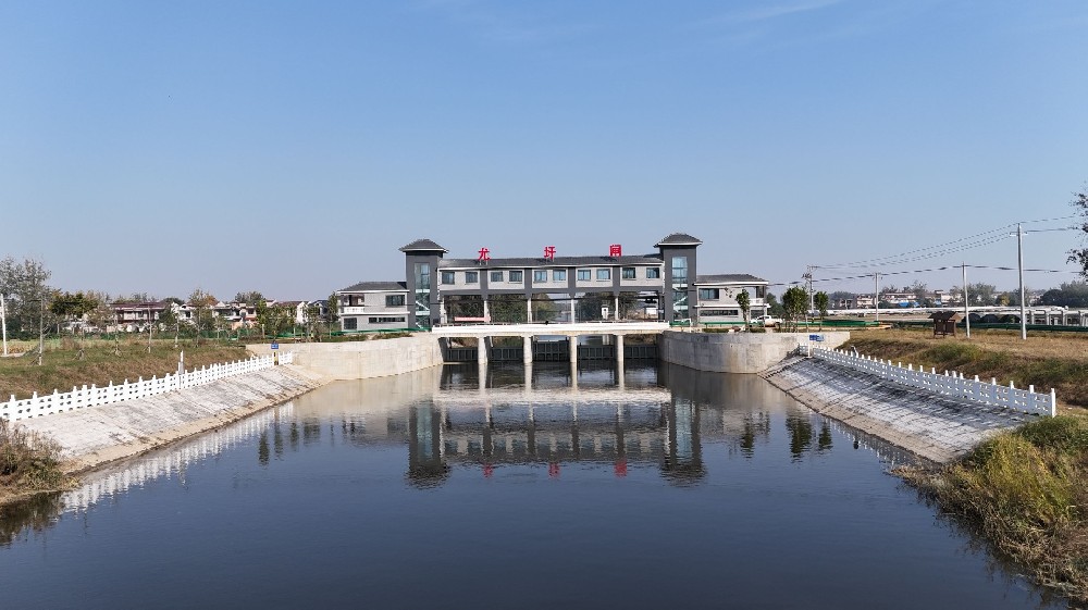 灵璧县病险水闸除险加固工程施工——尤圩闸