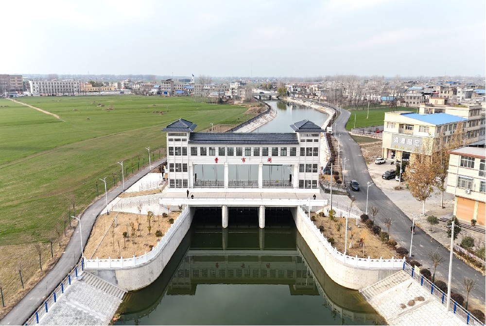 涡阳县曹市闸拆除重建工程施工