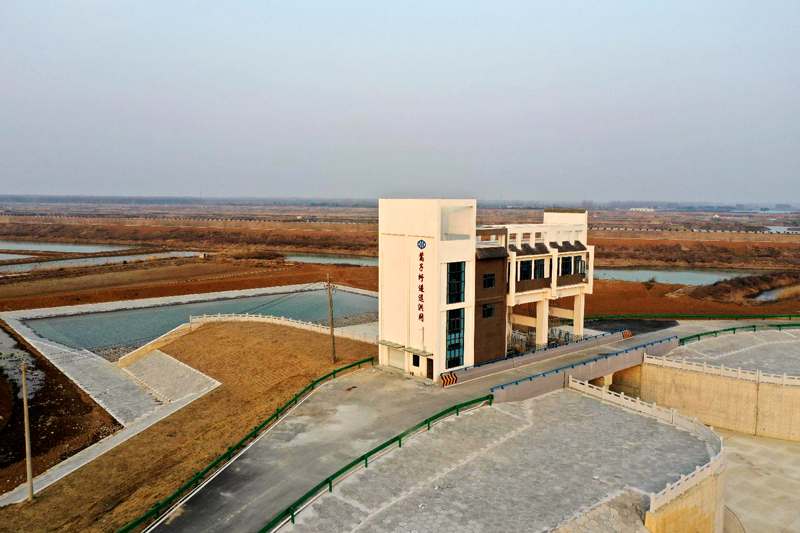 滁州市滁河防洪治理工程新增项目（南谯段）施工——蒿子圩进退洪闸